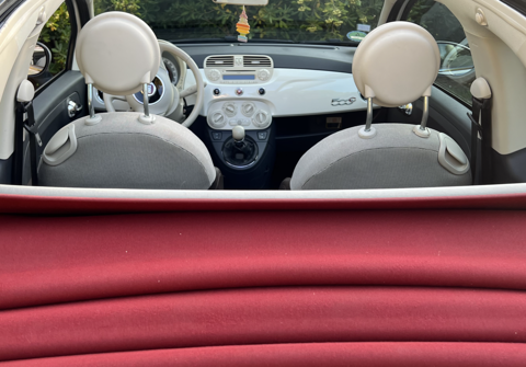 Fiat 500 c 500C 1.2 Lounge CABRIOLET 70990 KMS COUR
