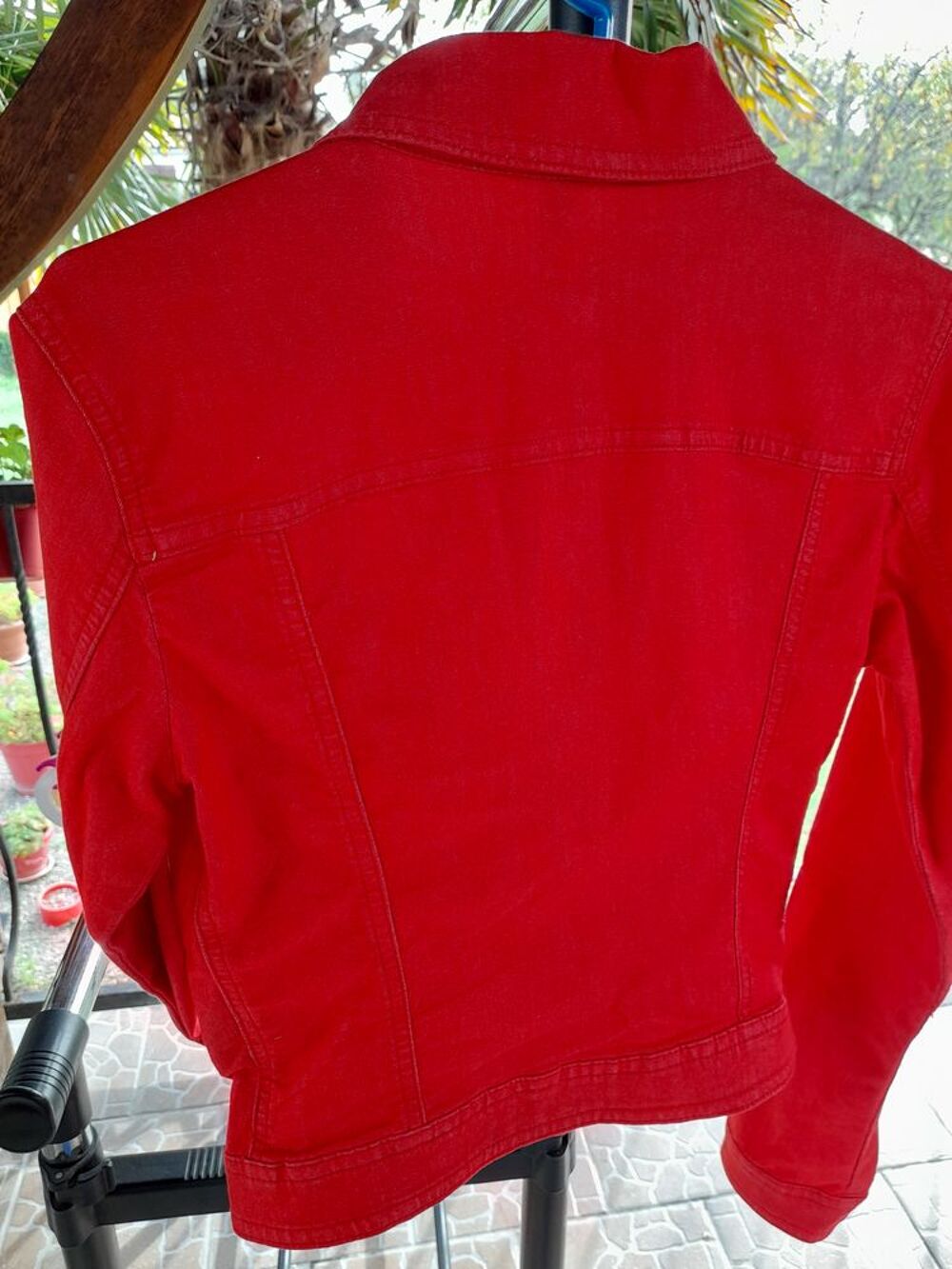 Veste Benetton-Jean M/L rouge Vêtements