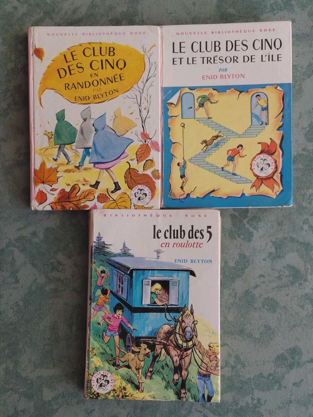 Minis- albums : bibliotheque verte et rose, en exelkent etat Livres et BD
