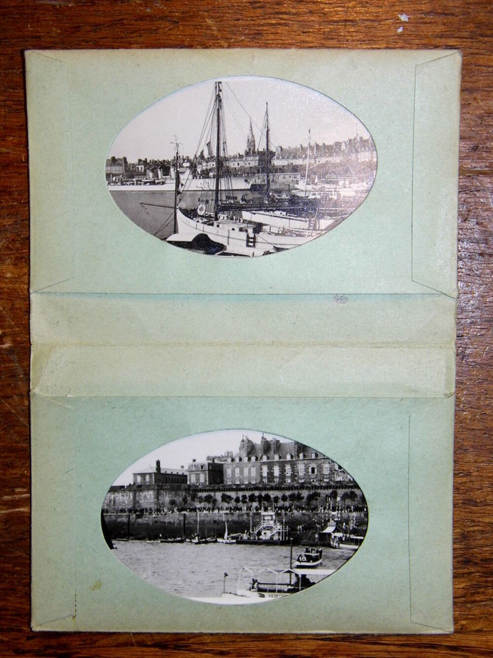 CPA 12 carte postale Mes souvenirs de St Malo photos marine bateaux 