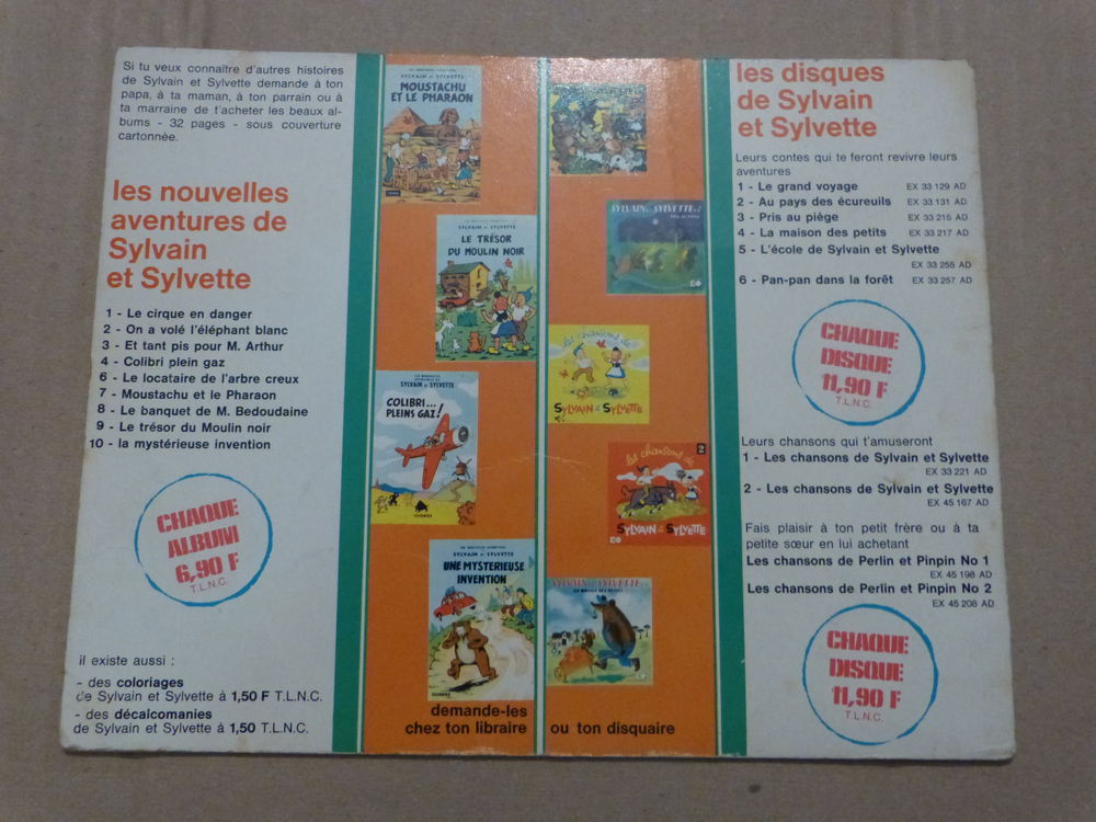 SYLVAIN ET SYLVETTE N&deg; 3 Livres et BD