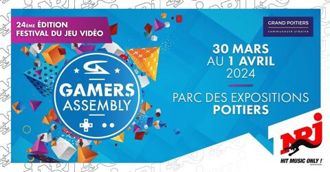 2 places pour la Gamers Assembly 2024 de Poitiers 3 Poitiers (86)