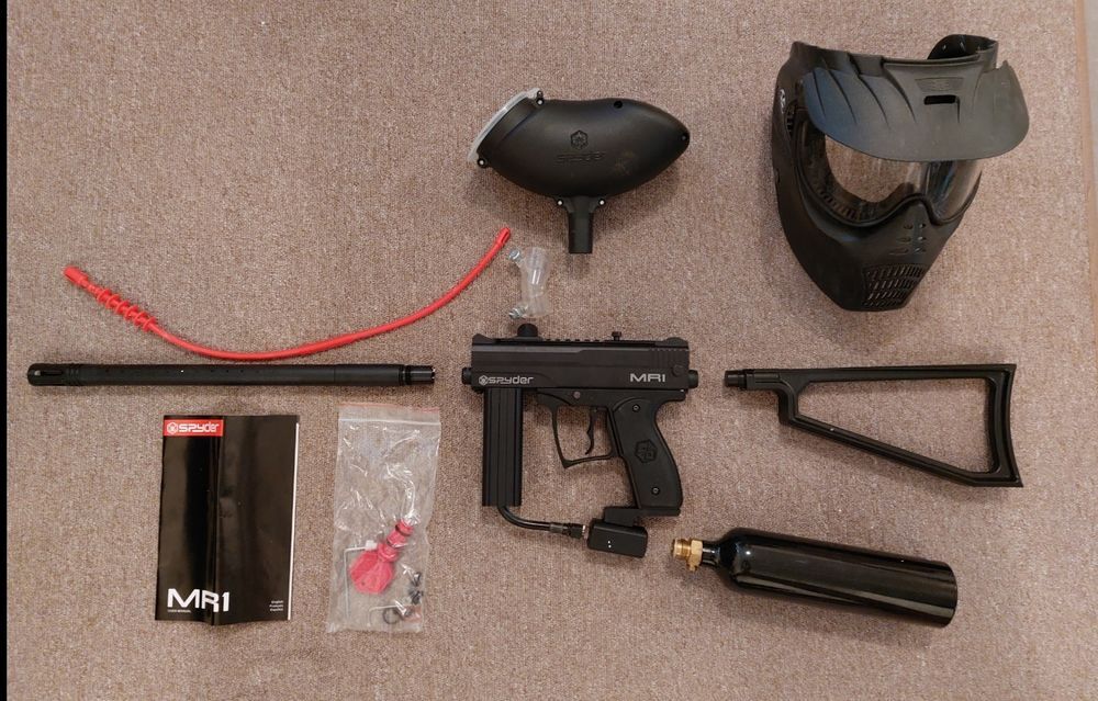 Kit Paintball MR1 spyder Sports