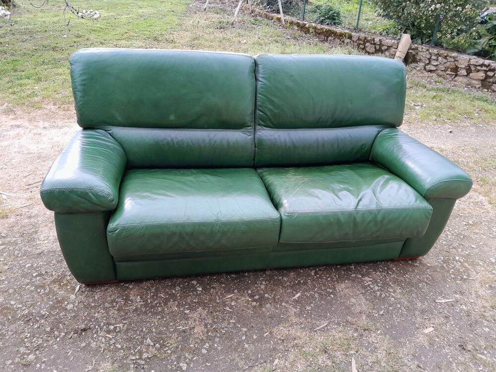 Canap&eacute; cuir 2/3 places Meubles