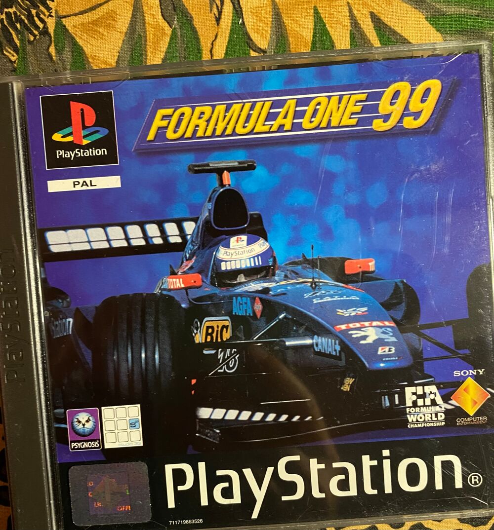 Jeu PlayStation. Formula one 99 Consoles et jeux vidéos