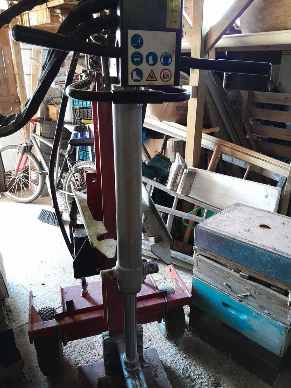 Fendeuse Verticale &agrave; Bois Bricolage