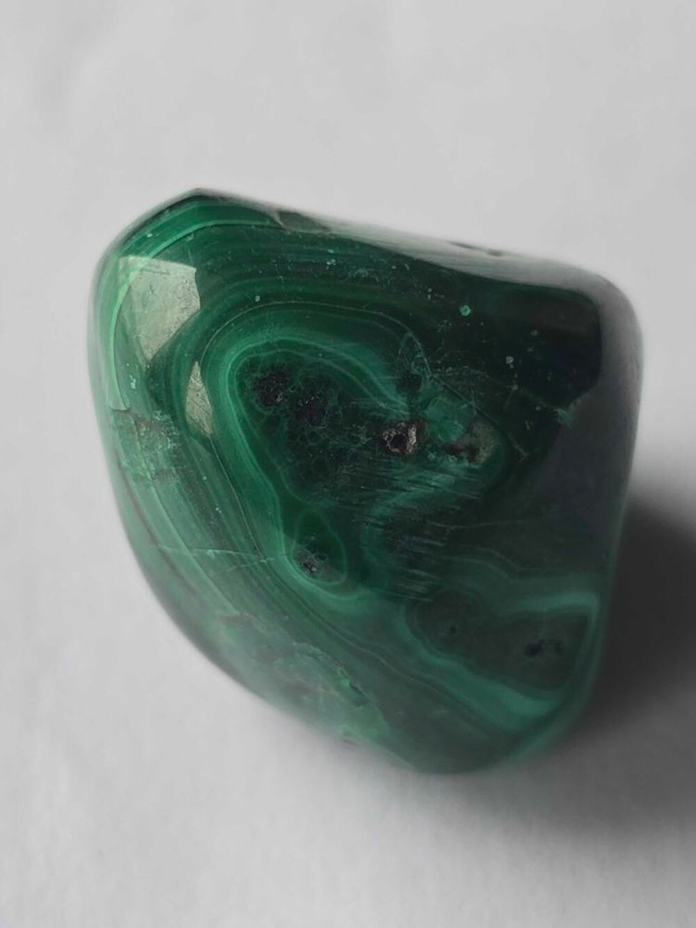 Pierre Roul&eacute;e Malachite du Katanga-Min&eacute;ral 12g 