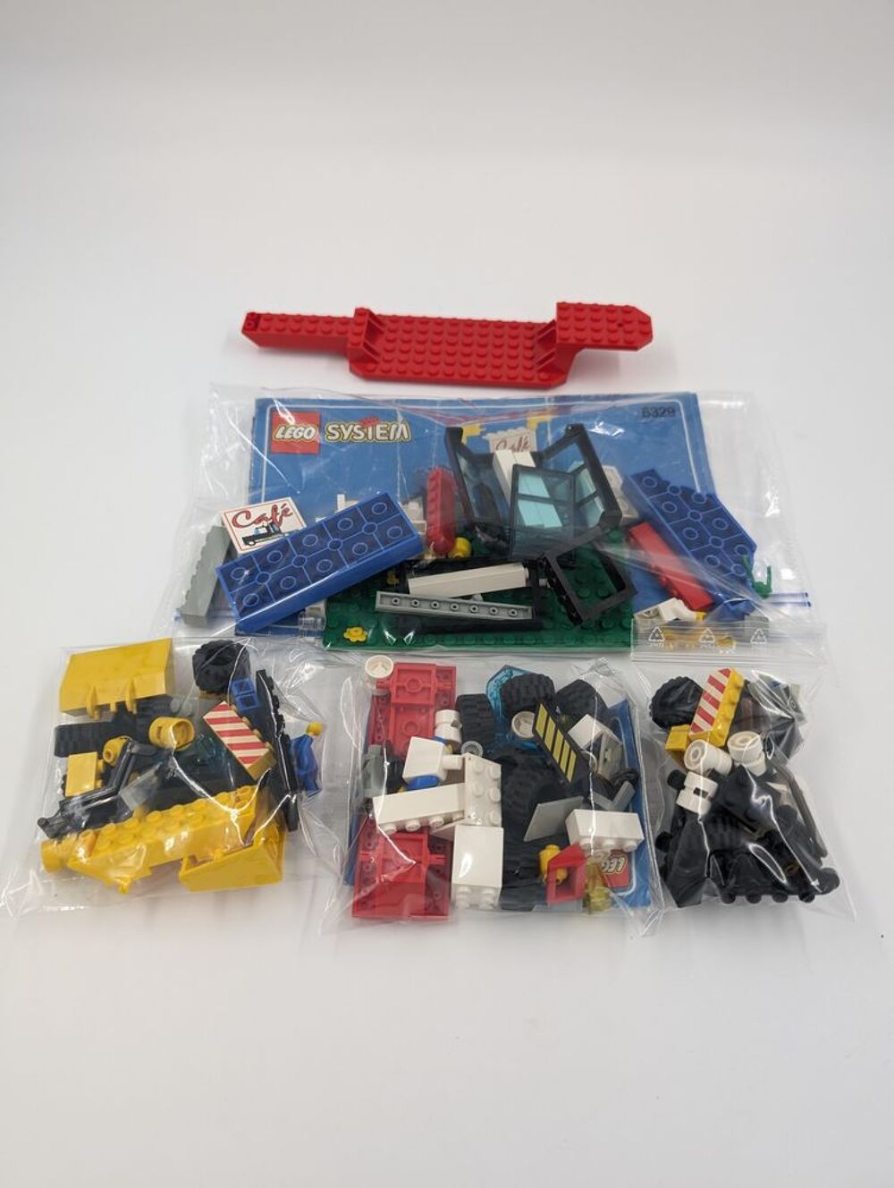 Set Lego 6329 Town (City) Truck Stop sans boite avec notice Jeux / jouets