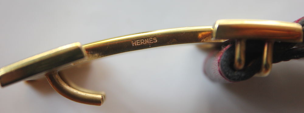 Ceinture r&eacute;versible HERMES vintage 60 Maroquinerie