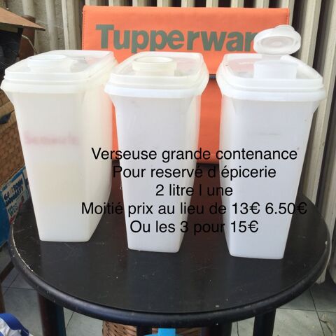 Tupperwares a moiti� prix etat excellent say37 8 Cormery (37)