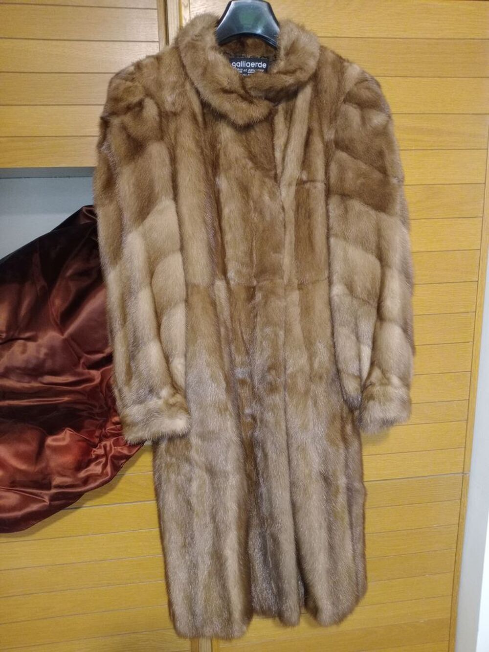 Manteau vison palomino Vêtements