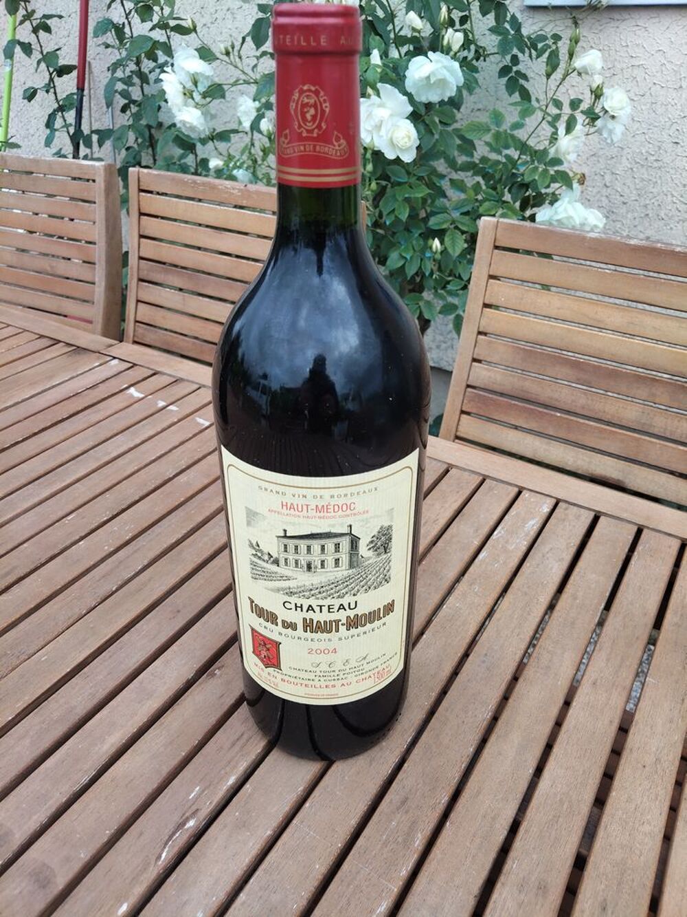 Vin ch&acirc;teau tour du haut moulin 1988 