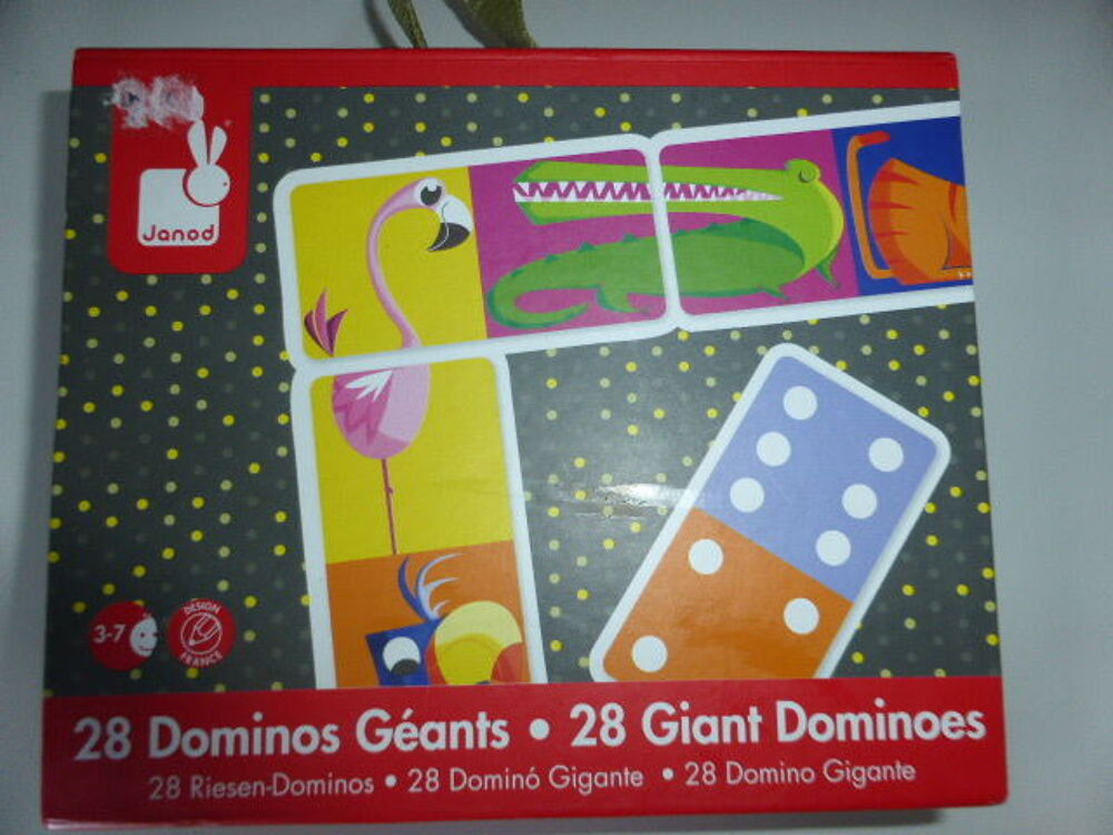 Dominos jungle, un jeu de dominos g&eacute;ants Jeux / jouets