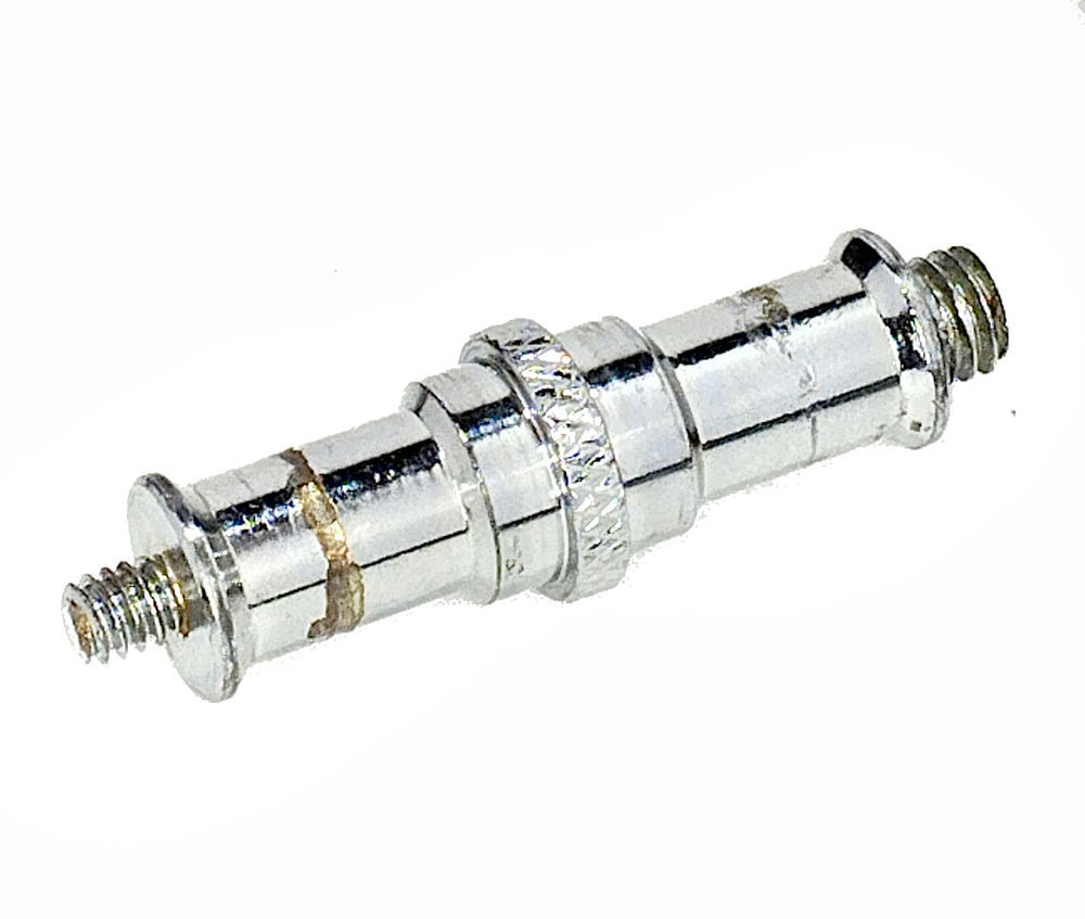 Adaptateur Spigot Manfrotto double pas m&acirc;le 1/4'' + 3/8'' Photos/Video/TV