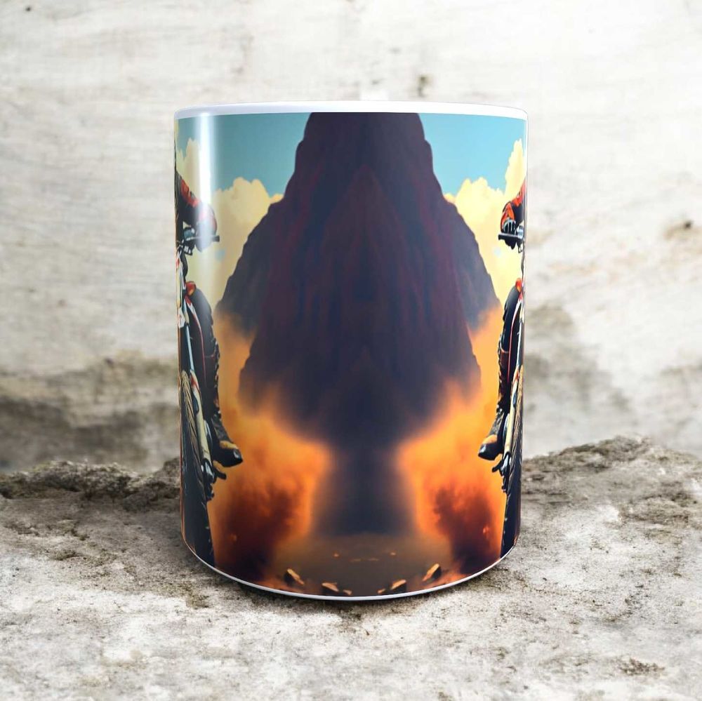Mug moto cross Décoration