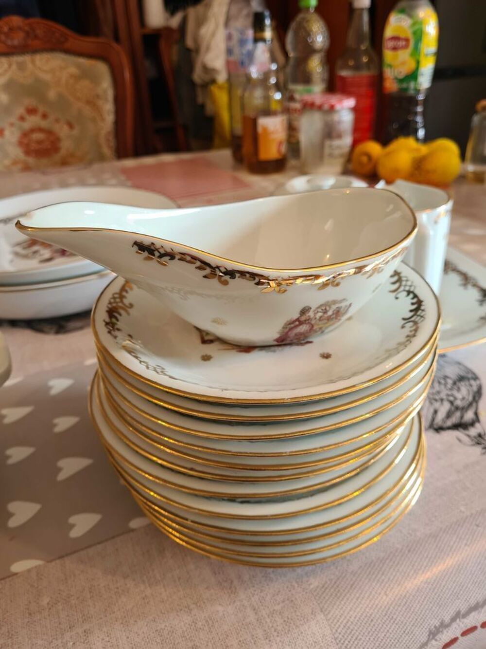 Service de table Set complet porcelaine Décoration