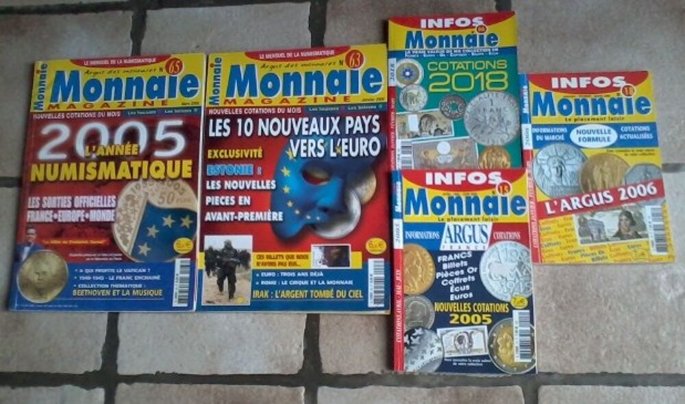 SUPER LOT MONNAIES MAGAZINE DIVERS ... 