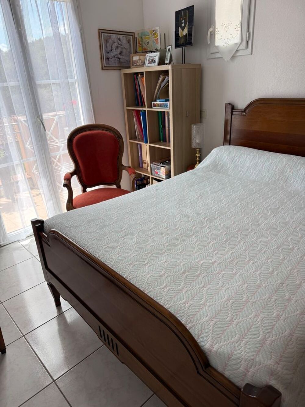 Chambre &agrave; coucher merisier clair - haut de gamme - bon &eacute;tat Meubles