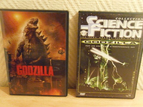 Godzilla Lot de 2 dvd film versions de 2014 & 1998 4 Neuville-de-Poitou (86)