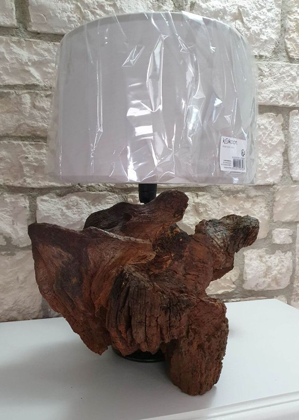 Lampe artisanale- NEUVE Décoration