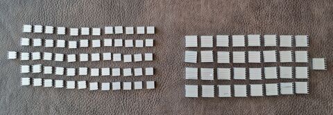 lot de 94 dissipateur thermique aluminium 
2 tailles 20 Carnon Plage (34)