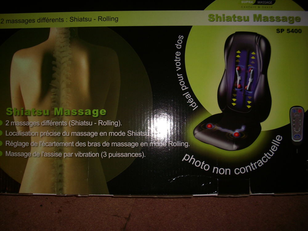 coussin de massage SUPRA france SP 5400 Sports
