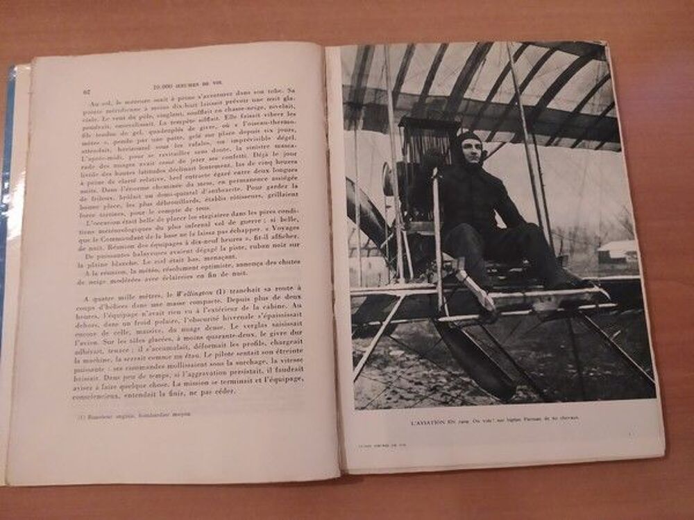 Livre 10000 Heures de Vol Ren&eacute; Puget 1959 Livres et BD