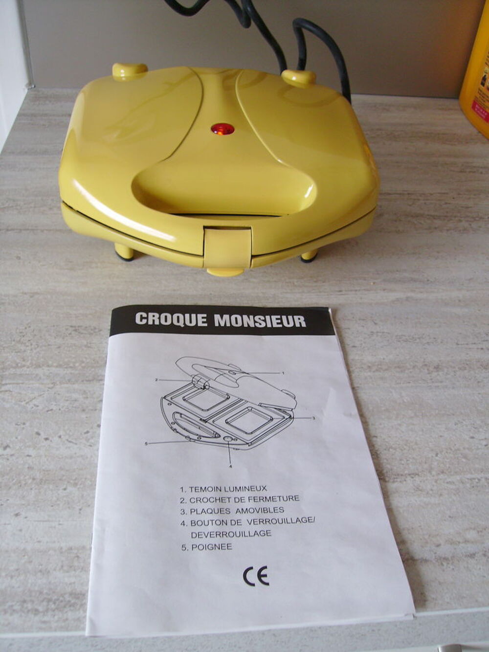 Appareil &agrave; croque-monsieur Electromnager