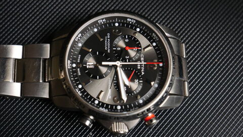 MAGNIFIQUE CHRONO CERTINA TITANIUM entirement en Titane 530 Seyssinet-Pariset (38)