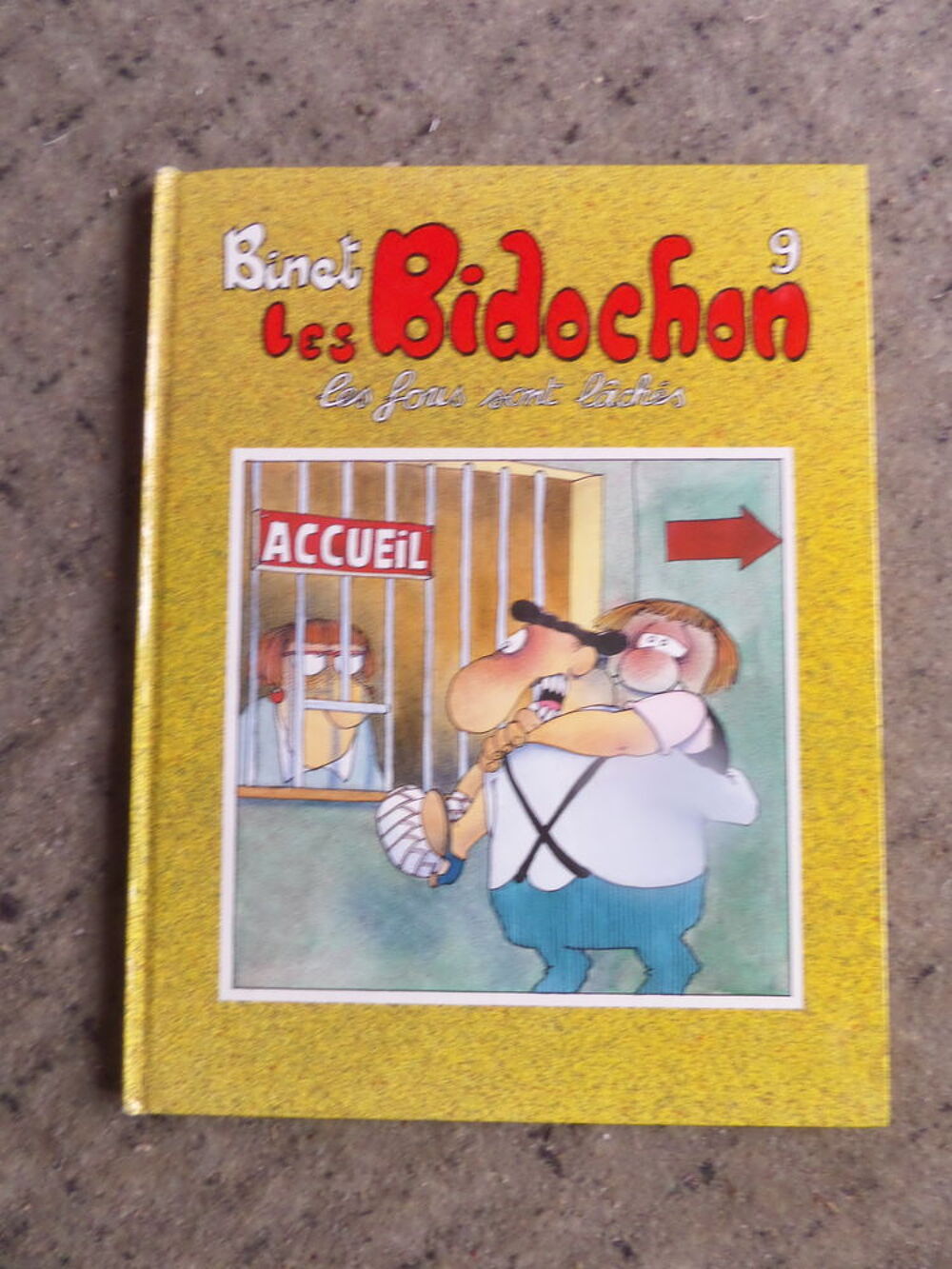 5 bandes dessin&eacute;es des BIDOCHONS Livres et BD
