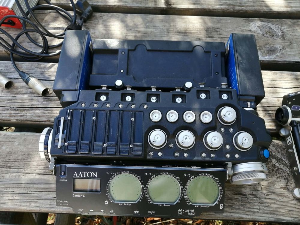 Aaton Cantar X complet avec sa rare surface de contr&ocirc;le Audio et hifi