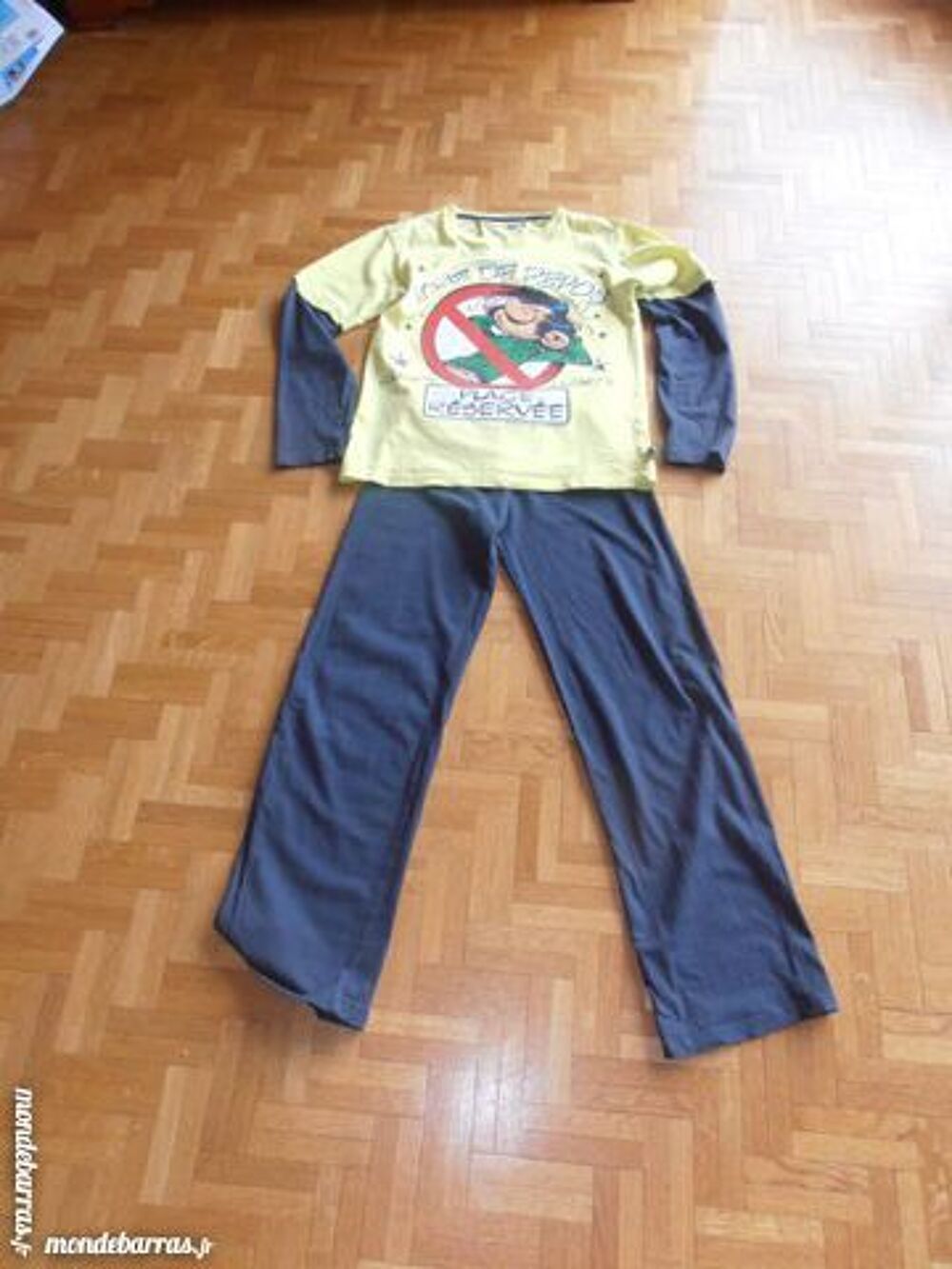Pyjama long Gaston Lagaffe (V4) Vtements enfants