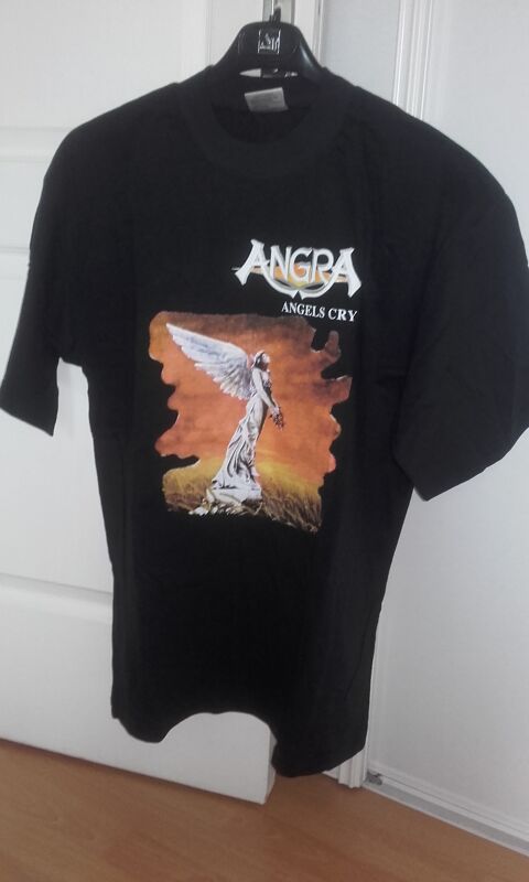 T-Shirt : Angra : Angels Cry Track Listing 1994 - Taille : X 150 Angers (49)