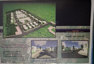  Terrain � vendre 350 m� Oued ellil, tunisie