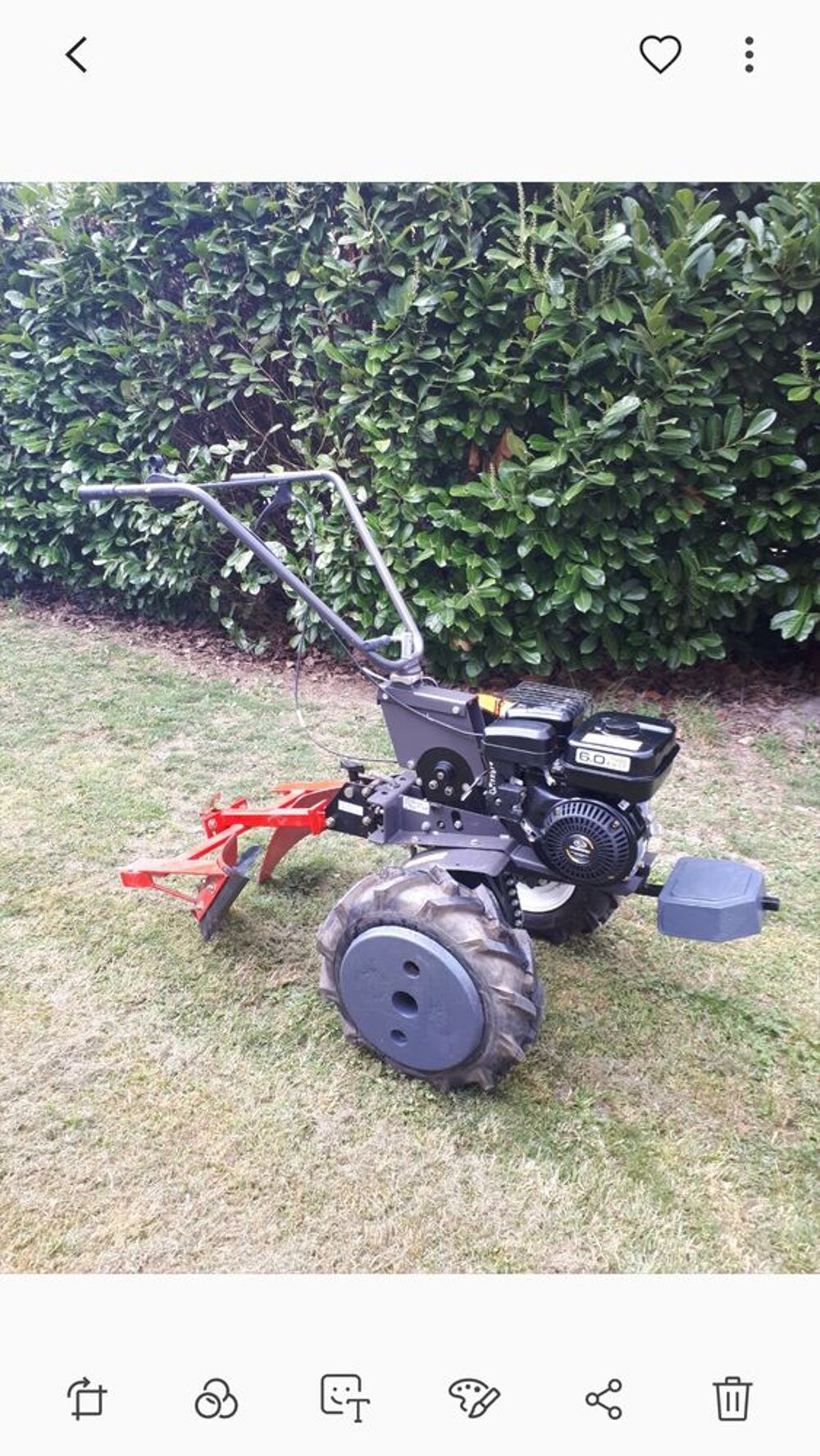 motoculteur husqvarna Jardin