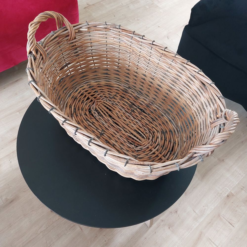PANIER en OSIER Décoration