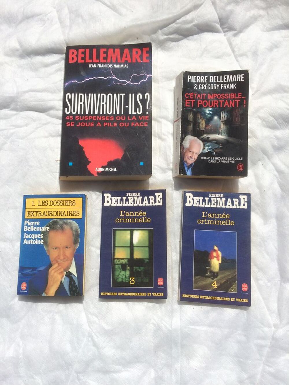 5 LIVRES BELLEMARE Livres et BD