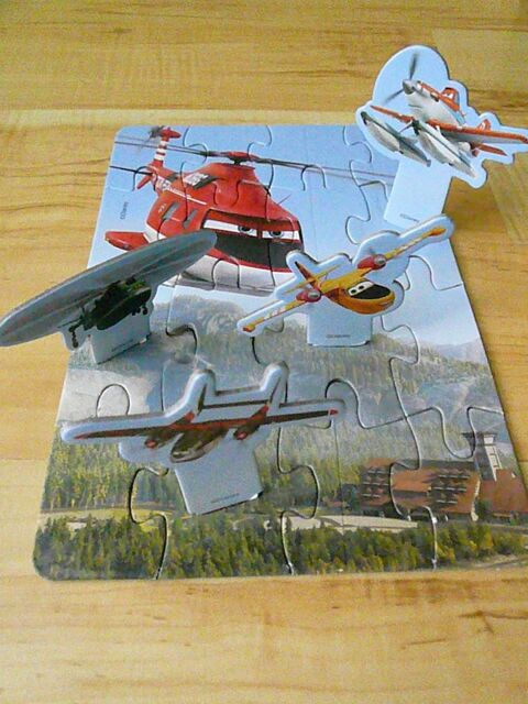 Puzzle Planes 20 pices 2 Franqueville-Saint-Pierre (76)