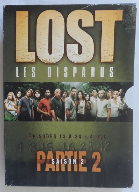 LOST Les Disparus en tr�s bon �tat
Saison 2 Partie 2 4 DVD 5 Castries (34)