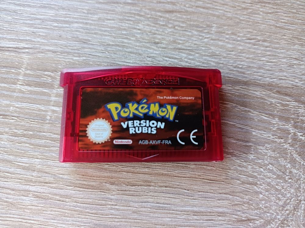 Pok&eacute;mon Rubis GBA (GameBoy Advance) Consoles et jeux vidos