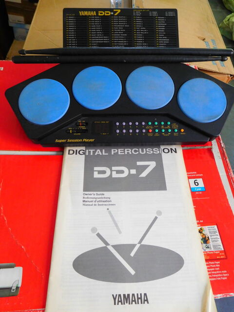 percussions digitales Yamaha DD7 Vitry-sur-Seine (94)