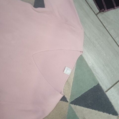 Petit pull rose marque Camaïeu T 40 manches 3/4 50 % coton e 4 Saint-Rambert-d'Albon (26)