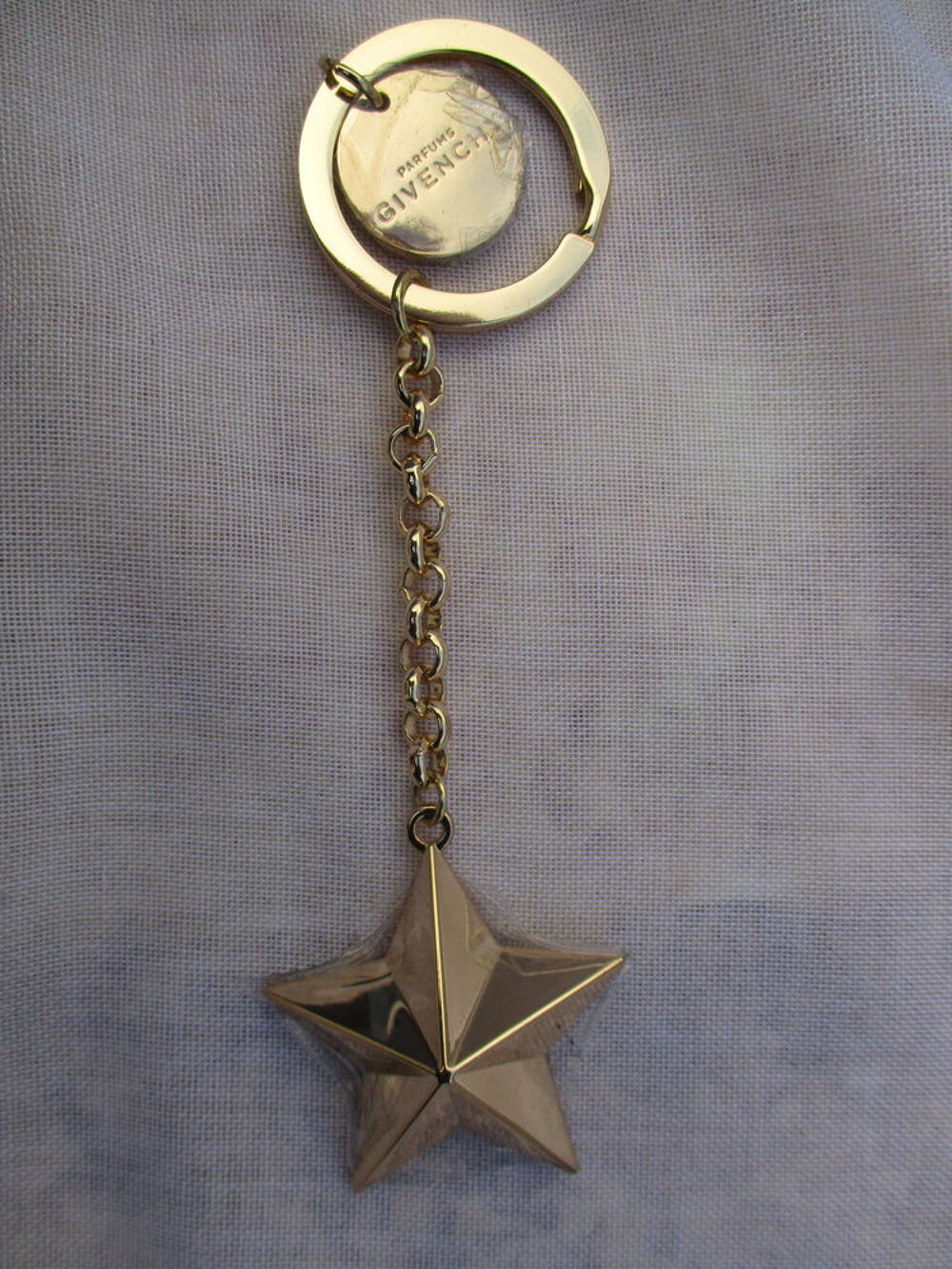 Porte-Clefs Fantaisie Dor&eacute; - Neuf 