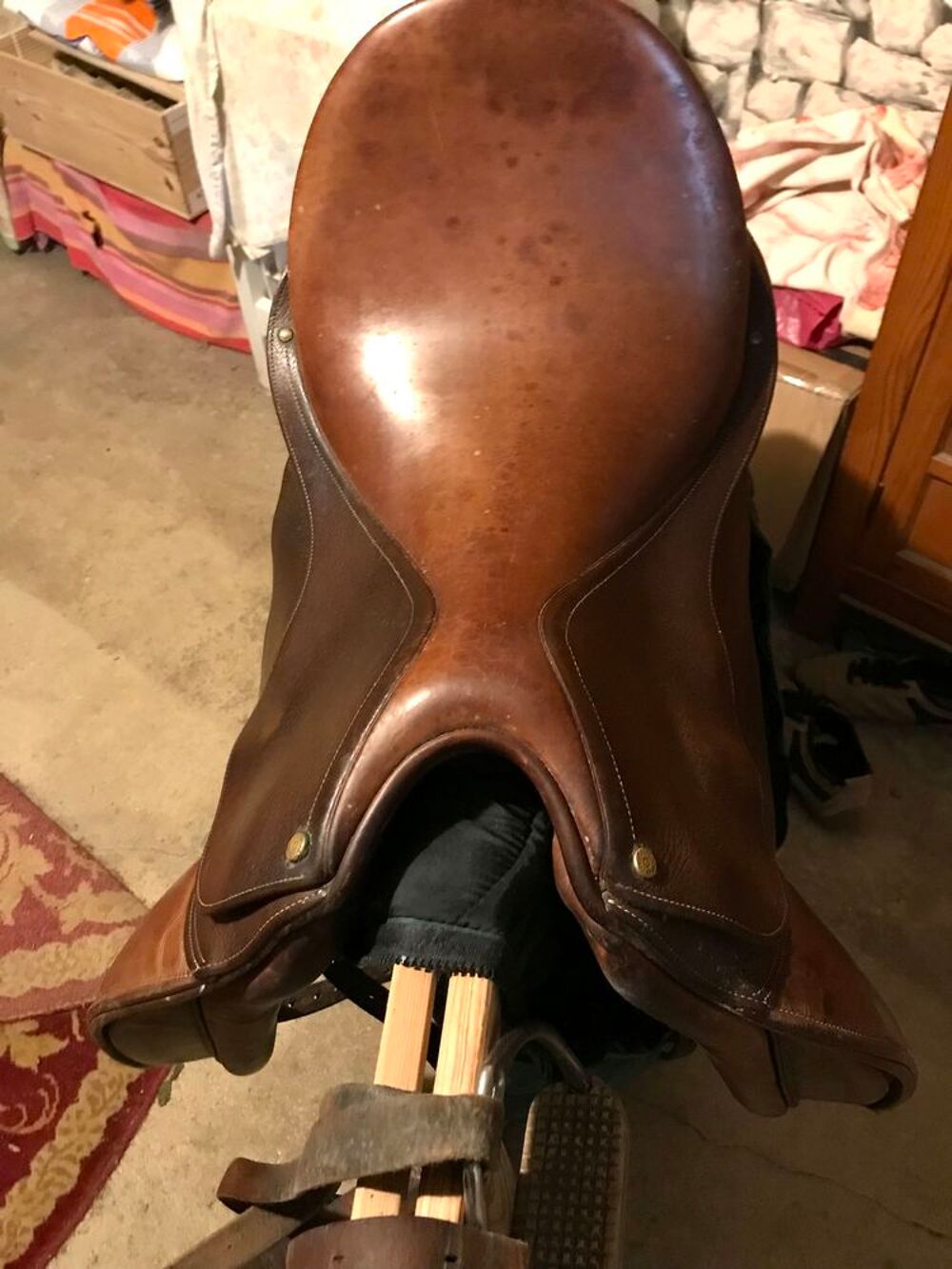 selle &eacute;quitation dressage Delgrange Sports