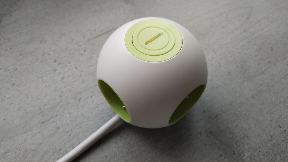 Rallonge &Eacute;lectrique Originale au Design " Ballon " 4 Prises Bricolage