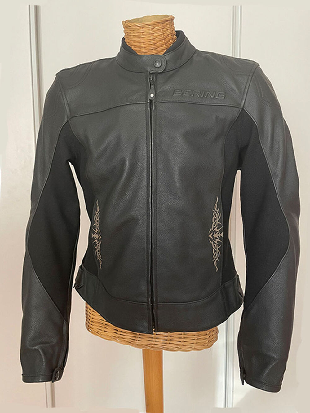 BERING Blouson cuir femme T2 Vêtements