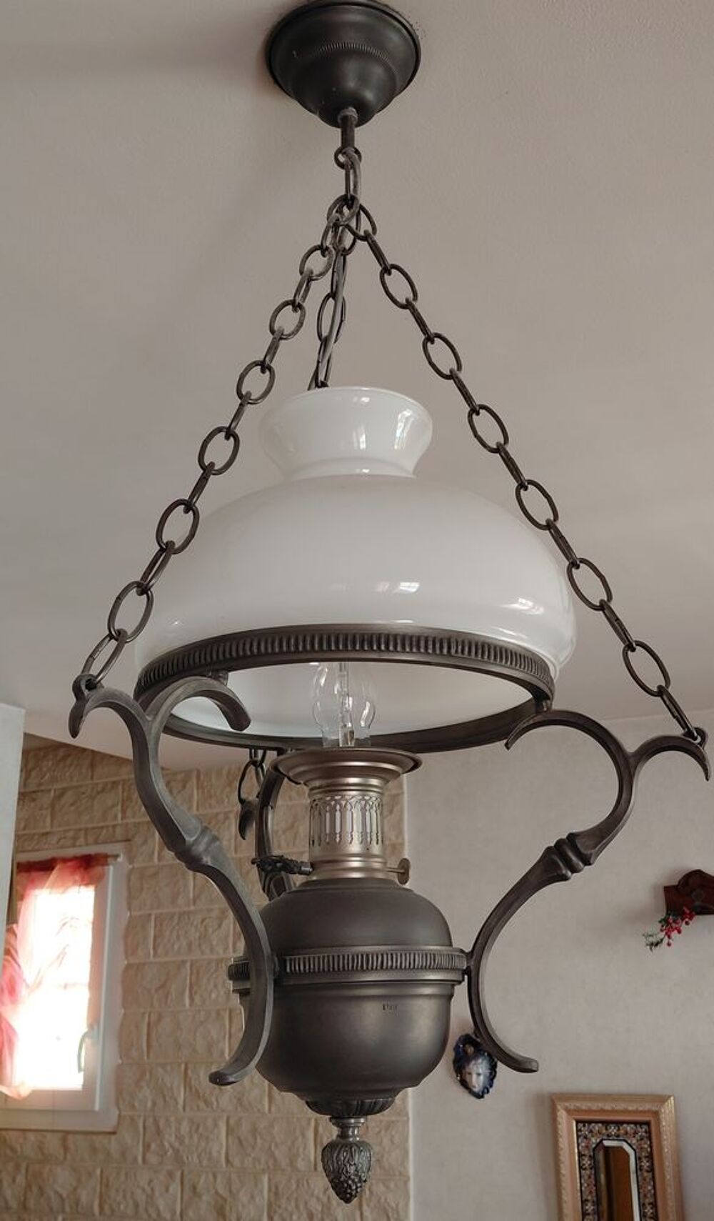 SUSPENSION EN ETAIN Décoration
