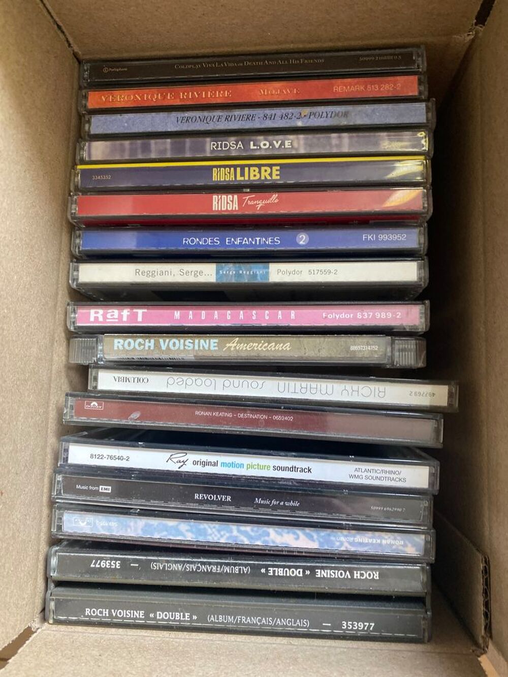 1 lot de 450 CD Audio et hifi