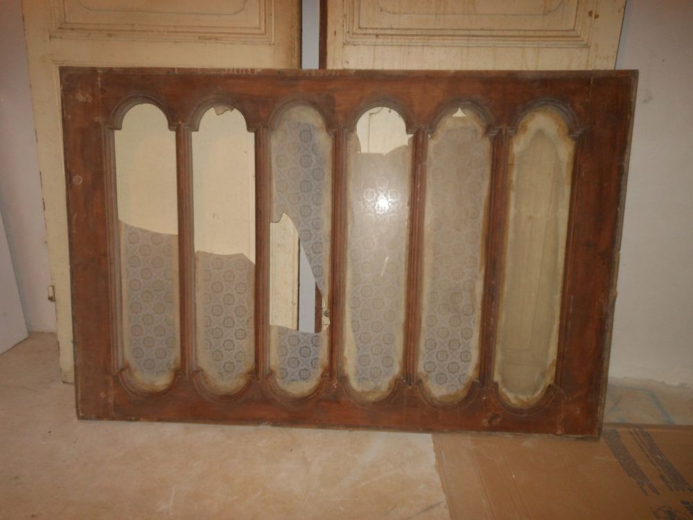 Porte Pali&egrave;re XVIII 2 vantaux i, avec imposte 124*310 Bricolage