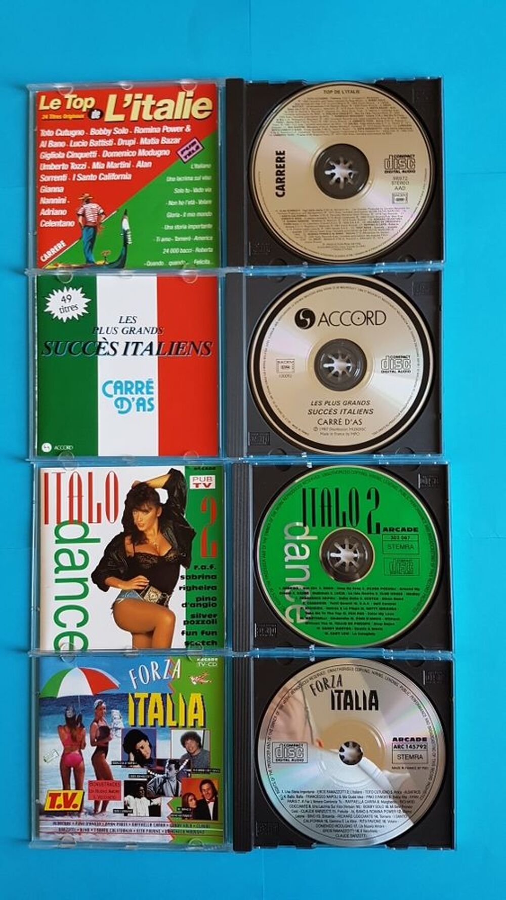 L'ITALIE EN CD CD et vinyles